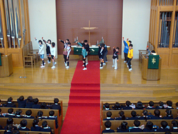国内短期留学・秋田金足西小学校　写真2