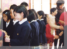 止揚学園の方とのお別れでは、涙が出ました