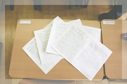 通信簿の代わりに「成長の記録」