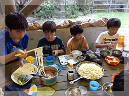 クラブ活動・探検劇場クラブ　写真1